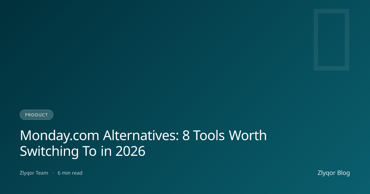Monday.com Alternatives: 8 Tools Worth Switching To in 2026